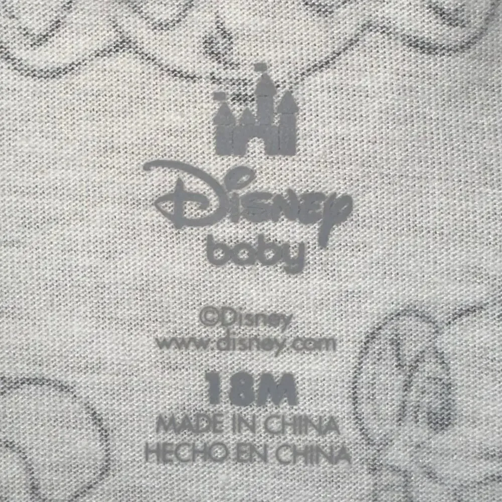 NWT Disney Baby Lion King Simba White Long Sleeve T-Shirt Size 18M